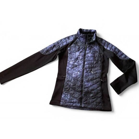The North Face Women’s Sz M Thermoball Zipper Jacket Purple Good Condition - Picture 1 of 10